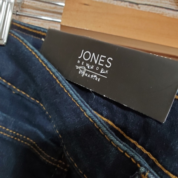 NWT Jones New York Signature Madison Skinny Leg 16P 33 Classic Fit Mid Rise Jean - Picture 7 of 11